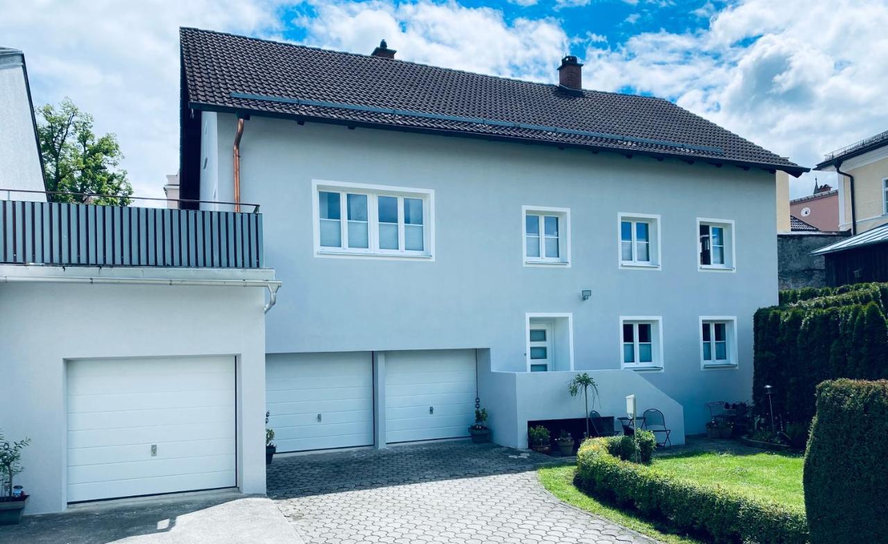Ferienwohnung An Der Romantischen Salzachschleife Naehe Salzburg Laufen Exterior foto