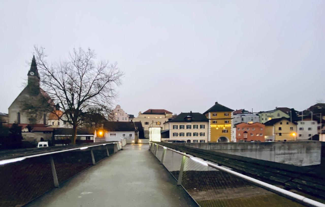 Ferienwohnung An Der Romantischen Salzachschleife Naehe Salzburg Laufen Exterior foto